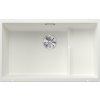 Jednokomorový granitový drez Blanco SUBLINE 700-U LEVEL, biely Jednokomorový granitový drez Blanco SUBLINE 700-U LEVEL, biely