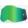 Plexisklo 100% Racecraft 2/Accuri 2/Strata 2 zelené zrkadlové (Anti-fog) Plexisklo 100% Racecraft 2/Accuri 2/Strata 2 zelené zrkadlové (Anti-fog)