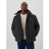 GAP Nepremokavá zimná bunda s kapucňou Čierna XL Čierna Čierna GAP Nepremokavá zimná bunda s kapucňou Čierna XL Čierna Čierna
