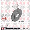 Brzdový kotúč ZIMMERMANN 600.1594.20 Brzdový kotúč ZIMMERMANN 600.1594.20