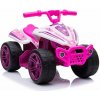 LEAN TOYS Elektrická štvorkolka TR1805 Bielo-ružová LEAN TOYS Elektrická štvorkolka TR1805 Bielo-ružová