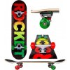 Skateboard Rocket Rasta Fade 8 IN Skateboard Rocket Rasta Fade 8 IN