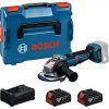 BOSCH Professional Uhlová brúska AKU GWS18V-11PS, L-Boxx 0.601.9N4.302 (2× 5 Ah) 0.601.9N4.302 BOSCH Professional Uhlová brúska AKU GWS18V-11PS, L-Boxx 0.601.9N4.302 (2× 5 Ah) 0.601.9N4.302