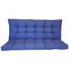 Nábytek PEGAS Polstr na zahradní houpačku 130 cm - látka tmavě modrý melír Nábytek PEGAS Polstr na zahradní houpačku 130 cm - látka tmavě modrý melír