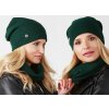 Fashionweek Moderni set čiapka a šál, pletený tunel ZIZI31/B1 Farba: Zelená, Veľkosť: Universal Fashionweek Moderni set čiapka a šál, pletený tunel ZIZI31/B1 Farba: Zelená, Veľkosť: Universal