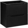 COMAD - Skrinka pod umývadlo 60cm 2 zásuvky NOVA BLACK 5907611663745