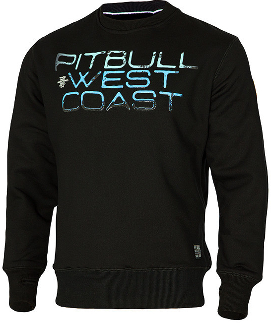 PitBull West Coast mikina blue EYED DEVIL X černá