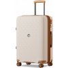 Kono 2594 Kufor spinner 65cm Béžová/Hnedá Polypropylén Rozšíriteľný Kono 2594 Kufor spinner 65cm Béžová/Hnedá Polypropylén Rozšíriteľný