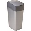 Curver® PACIFIC FLIP BIN 45L, 37,6x29,4x65,3 cm, antracit/šedý Curver® PACIFIC FLIP BIN 45L, 37,6x29,4x65,3 cm, antracit/šedý