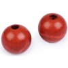 Veľké drevené korále Ø40 mm - 10 ks 4 červenohnedá Veľké drevené korále Ø40 mm - 10 ks 4 červenohnedá