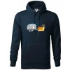 Slimačí obytňák - Mikina pánska Cape s kapucňou - 3XL ( Tmavomodrá (takmer čierna) ) Slimačí obytňák - Mikina pánska Cape s kapucňou - 3XL ( Tmavomodrá (takmer čierna) )