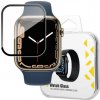 MG Watch Glass Hybrid ochranné sklo na Apple Watch 7/8/9 41mm, čierne MG Watch Glass Hybrid ochranné sklo na Apple Watch 7/8/9 41mm, čierne