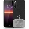 Picasee silikónový čierny obal pre Sony Xperia 10 II - Astronaut Picasee silikónový čierny obal pre Sony Xperia 10 II - Astronaut