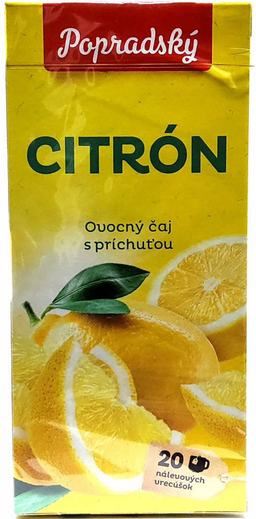 Popradský Ovocný čaj Citrón 40 g
