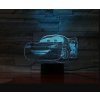 Beling 3D lampa,Mcqueen 7 Farebná RSD6 Beling 3D lampa,Mcqueen 7 Farebná RSD6