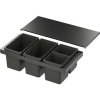 VS ENVI Flex XS-256 systém na třídění odpadu KB 900 mm, 2×16/2×7 litrů, lava VS ENVI Flex XS-256 systém na třídění odpadu KB 900 mm, 2×16/2×7 litrů, lava