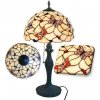 Lampa do spálne Tiffany kolekcia MOTÝLE metal Ø30*42 Lampa do spálne Tiffany kolekcia MOTÝLE metal Ø30*42