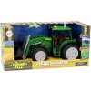 LEAN TOYS Poľnohospodársky traktor s lyžicou, zvukové a svetelné efekty LEAN TOYS Poľnohospodársky traktor s lyžicou, zvukové a svetelné efekty