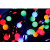 Emos Osvetlenie vianočné farebné guličky 30 m 300 LED 5 m prívodný kábel