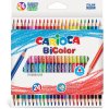 Pastelky BiColor trojhranné dvojfarebné farbičky 24 ks-CARIOCA Pastelky BiColor trojhranné dvojfarebné farbičky 24 ks-CARIOCA