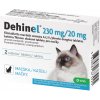 Dehinel 230 mg/20 mg pre mačky 2 tbl Dehinel 230 mg/20 mg pre mačky 2 tbl