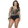 Dámske jednodielne plavky 56 Tropical island - AVA černá 80/G Dámske jednodielne plavky 56 Tropical island - AVA černá 80/G