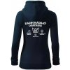 Zaobchádzať opatrne 50 - Mikina dámska trendy zipper s kapucňou - XL ( Tmavomodrá (takmer čierna) ) Zaobchádzať opatrne 50 - Mikina dámska trendy zipper s kapucňou - XL ( Tmavomodrá (takmer čierna) )