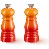 Sada mlynčekov na soľ a korenie 11 cm, sada 2 ks, FLAME, plast, Le Creuset Sada mlynčekov na soľ a korenie 11 cm, sada 2 ks, FLAME, plast, Le Creuset