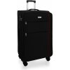 AVANCEA Textilný cestovný kufor GP4555 4W čierny L 80x49x31 cm AVANCEA Textilný cestovný kufor GP4555 4W čierny L 80x49x31 cm