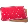 Dakls prestieranie Bodky červená 29x21cm 2 ks Dakls prestieranie Bodky červená 29x21cm 2 ks
