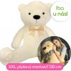 Plyšový Medveď Krémový XXL 130cm Plyšový Medveď Krémový XXL 130cm