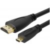LaskaKit_cz 100cm microHDMI - HDMI kábel LaskaKit_cz 100cm microHDMI - HDMI kábel
