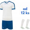 Futbalová sada Givova revolution pre celé mužstvo, od 12 ks, biela / kráľovsky modrá počet ks v sade: 17 hráčskych setov Futbalová sada Givova revolution pre celé mužstvo, od 12 ks, biela / kráľovsky modrá počet ks v sade: 17 hráčskych setov