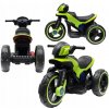 Baby Mix elektrická motorka trojkolesová Police zelená Baby Mix elektrická motorka trojkolesová Police zelená