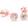 Cutie Diamonds Minimalistické náušnice kôstky z ružového zlata s briliantmi DZ60236-30-00-X-4 Cutie Diamonds Minimalistické náušnice kôstky z ružového zlata s briliantmi DZ60236-30-00-X-4