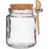 Sass & Belle Sklenená dóza s korkovým vekom a lyžicou 220ml Sass & Belle Sklenená dóza s korkovým vekom a lyžicou 220ml