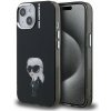 Karl Lagerfeld IML Aquarelle Karl zadný kryt pre iPhone 15 Black