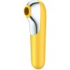 Vibrátor s tlakovými vlnami Satisfyer Dual Love Yellow, smart vibrátor so stimulátorom klitorisu Vibrátor s tlakovými vlnami Satisfyer Dual Love Yellow, smart vibrátor so stimulátorom klitorisu