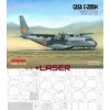 Papierový model - Kazašské lietadlo Casa C-295M KAF + laser Papierový model - Kazašské lietadlo Casa C-295M KAF + laser