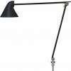 Lampa na pracovný stôl NJP LED 3000 K s nástavcom na pracovnú dosku, priemer 40 cm čierna Lampa na pracovný stôl NJP LED 3000 K s nástavcom na pracovnú dosku, priemer 40 cm čierna