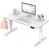 Detský pracovný stôl, elektricky nastaviteľná výška, 120X60 cm, 55-81 cm, PULSAR, biely, ULTRADESK Detský pracovný stôl, elektricky nastaviteľná výška, 120X60 cm, 55-81 cm, PULSAR, biely, ULTRADESK