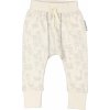 Geggamoja Detské nohavice harémky organická bavlna GOTS Grey dots