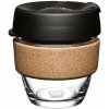 Čierny/hnedý cestovný hrnček 227 ml Brew Cork Black S – KeepCup Čierny/hnedý cestovný hrnček 227 ml Brew Cork Black S – KeepCup