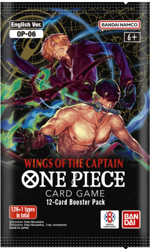 Bandai One Piece TCG Wings of the Captain Booster