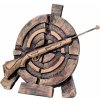 Streľba - Víťazná trofej na mramorovom podstavci s vlastným textom: 16 cm Streľba - Víťazná trofej na mramorovom podstavci s vlastným textom: 16 cm