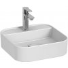 Umývadlo na dosku Jika Astra 40x40 cm mat otvor pre batériu, bez prepadu H8183617571111 Umývadlo na dosku Jika Astra 40x40 cm mat otvor pre batériu, bez prepadu H8183617571111