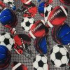 Nepremokavá látka Kodura Kocka Futbal, farba šedá, metráž 150 cm Nepremokavá látka Kodura Kocka Futbal, farba šedá, metráž 150 cm