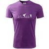 Karate EKG - Pánske tričko Fantasy športové - 2XL ( Fialová ) Karate EKG - Pánske tričko Fantasy športové - 2XL ( Fialová )