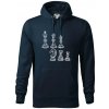 Šachové figúrky kreslené - Mikina pánska Cape s kapucňou - 4XL ( Tmavomodrá (veľmi tmavá - skoro čierna) ) Šachové figúrky kreslené - Mikina pánska Cape s kapucňou - 4XL ( Tmavomodrá (veľmi tmavá - skoro čierna) )