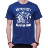 Fajntričko Cyklo Cyklo pivné tričko - Všetky cesty vedú na Pivo, Farba kráľovská modrá, Strih/ Variant Pánsky/UNISEX Fajntričko Cyklo Cyklo pivné tričko - Všetky cesty vedú na Pivo, Farba kráľovská modrá, Strih/ Variant Pánsky/UNISEX